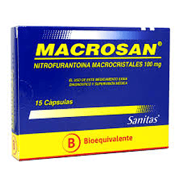 Macrosan 100 mg 15 Cápsulas