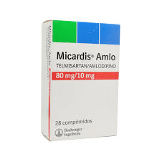 Micardis Amlo 80 mg / 10 mg 28 comprimidos