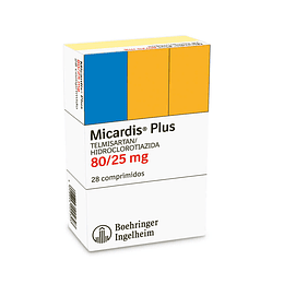Micardis Plus 80 / 25 mg 28 comprimidos.