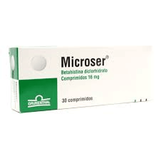 Microser 16 mg 30 comprimidos