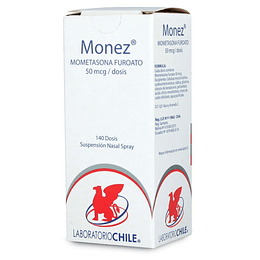 Monez Mometasona 50mcg Suspensión Nasal Spray 140 Dosis