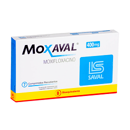 Moxaval 400 mg 7 comprimidos