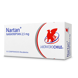 Nartan 2,5 mg 10 Comprimidos 