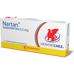 Nartan 2,5 mg 2 Comprimidos 