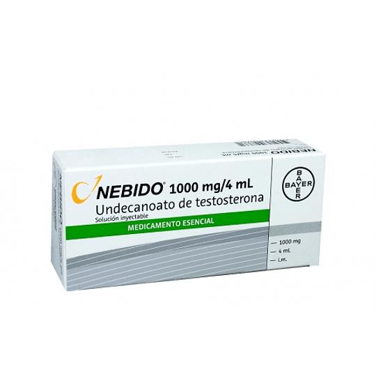 Nebido Testosterona 1000mg/4ml Inyectable 1 Vial