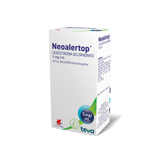 Neoalertop 5 mg gotas 20 ml