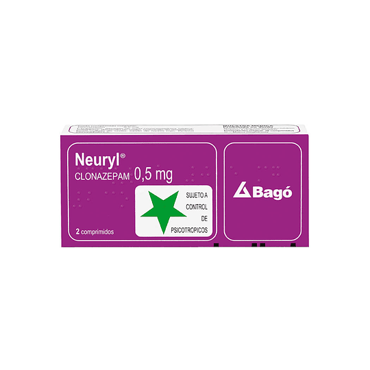 Neuryl 0,5 mg 30 comprimidos (Disponible sólo para compra en Local)