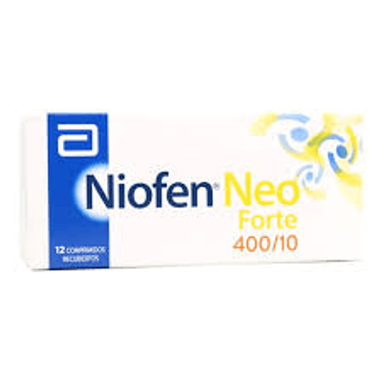 Niofen Neo Forte 400 / 10 mg 12 comprimidos