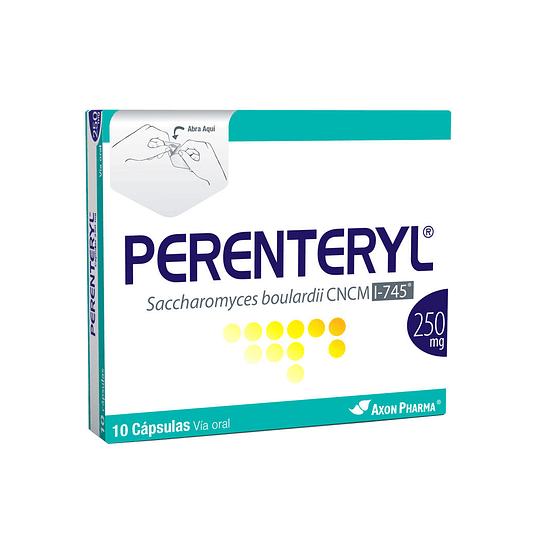 Perenteryl 250 mg 10 cápsulas