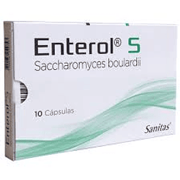 Enterol S 250 mg 10 Cápsulas (Perenteryl)