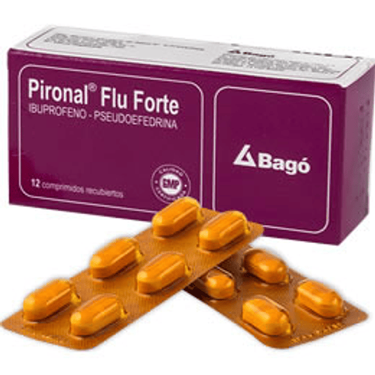 Pironal Flu Forte 12 comprimidos 