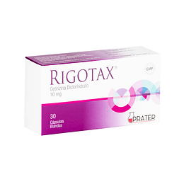 Rigotax 10 mg, 30 Cápsulas blandas 