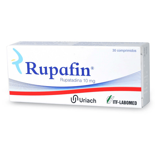 Rupafin Rupatadina 10mg 30 Comprimidos