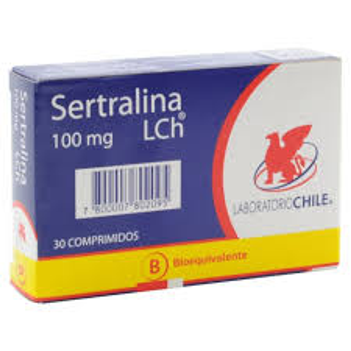 Sertralina 100 mg 30 comprimidos
