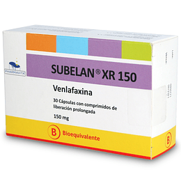 Subelan XR 150 mg 30 cápsulas
