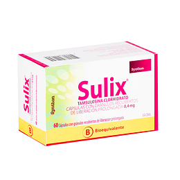 Sulix 0,4 mg 60 cápsulas