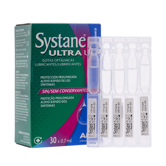 Systane Ultra Dosis Unitaria, 30 Viales de 0,7 ml