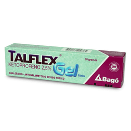 Talflex Gel 2,5% 30 gramos