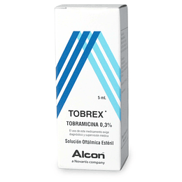 Tobrex 0,3% Solución oftálmica 5 ml