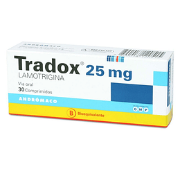Tradox 25 mg por 30 comprimidos