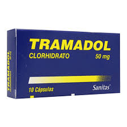 Tramadol 50 mg 10 cápsulas