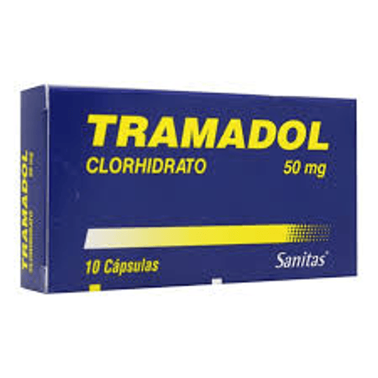 Tramadol 50 mg 10 cápsulas