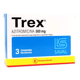 Trex 500 mg 3 comprimidos