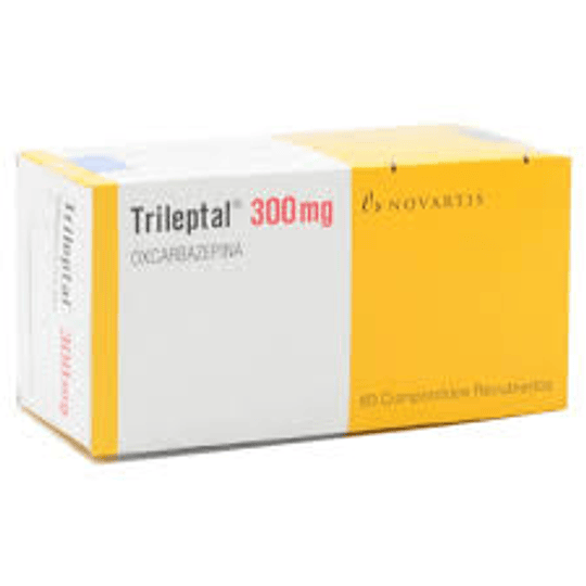 Trileptal Oxcarbazepina 300mg por 60 tabletas