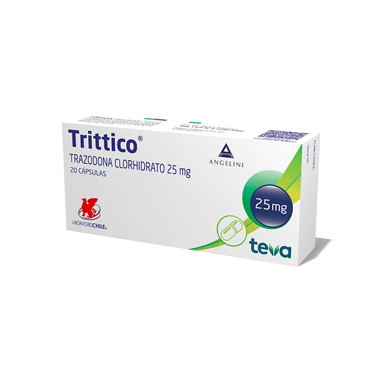 Trittico 25 mg 20 comprimidos