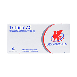 Trittico AC Trazodona 150mg 20 Comprimidos Prolongadados
