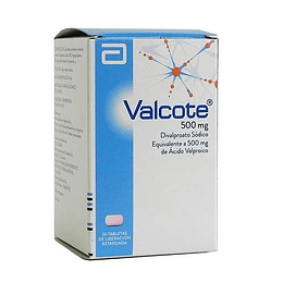 Valcote 500 mg 20 comprimidos