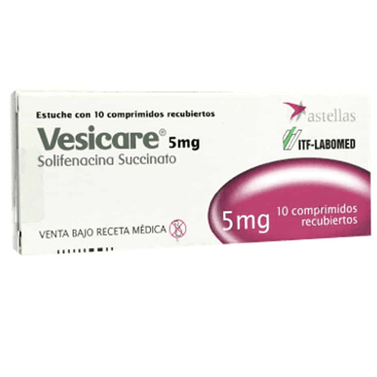Vesicare 5 mg 10 comprimidos
