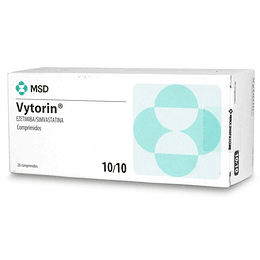 Vytorin 10 / 10 mg 28 comprimidos