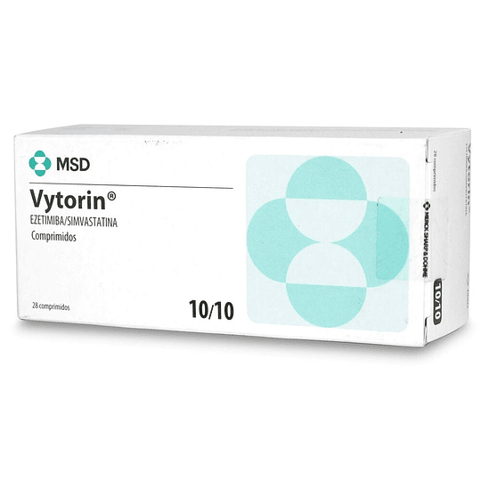 Vytorin 10 / 10 mg 28 comprimidos
