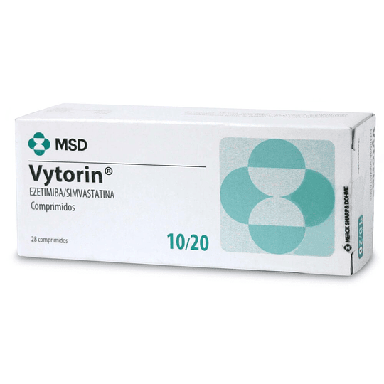 Vytorin 10 / 20 mg 28 comprimidos 