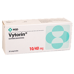 Vytorin 10 / 40 mg 28 comprimidos 