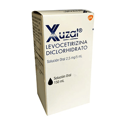 Xuzal (B) Levocetirizina 2.5mg/5ml Jarabe 150ml