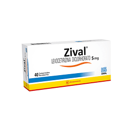 Zival 5 mg 40 comprimidos