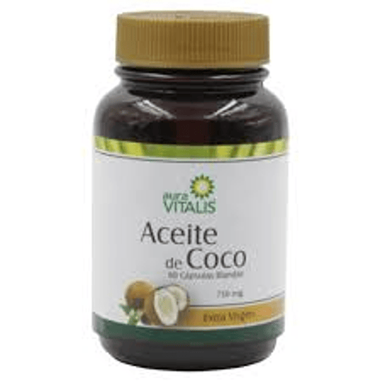 Aceite de Coco 750 mg por 60 cápsulas