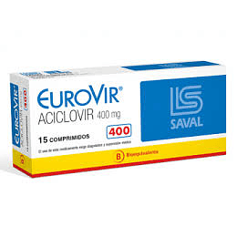 EuroVir 400 mg 15 comprimidos