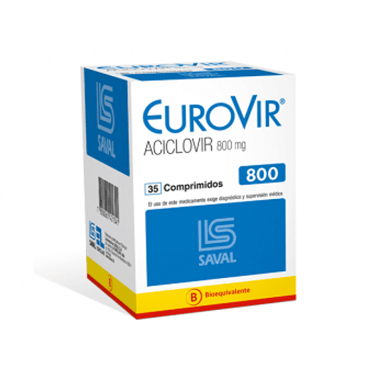 EuroVir 800 mg 35 comprimidos