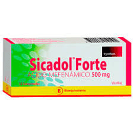 Sicadol Forte 500 mg por 10 comprimidos