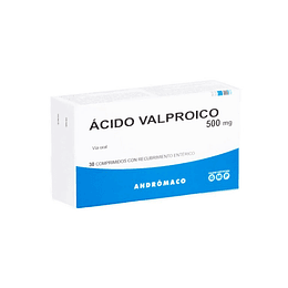 Ácido Valproico 500 mg 30 comprimidos