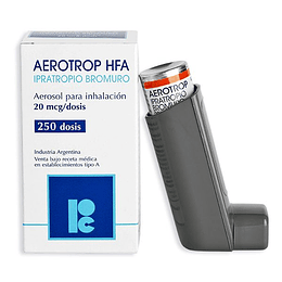 Aerotrop HFA 250 mcg Inhalador 250 dosis