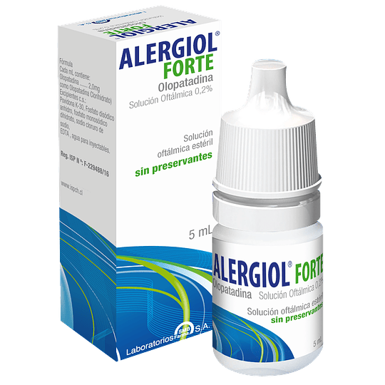 Alergiol Forte Solución oftálmica 0,2%, 5 ml