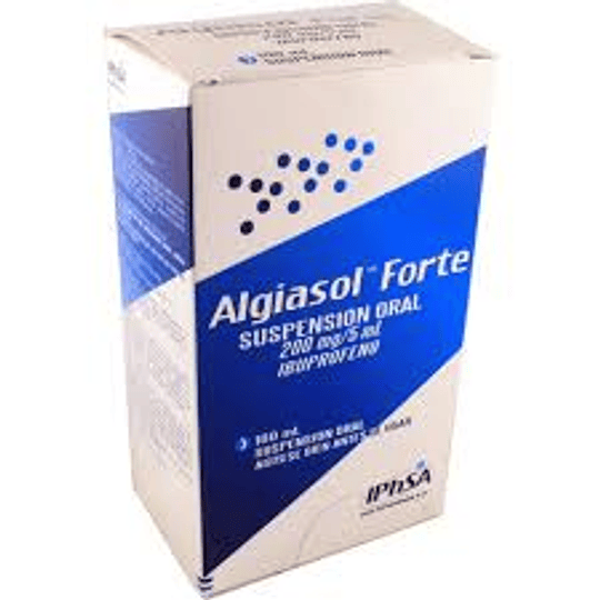 Algiasol Forte 200 mg, suspensión 100 ml