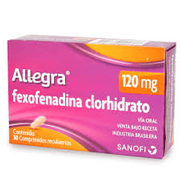 Allegra 120 mg por 30 comprimidos