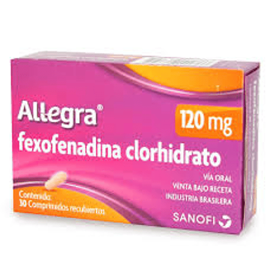Allegra 120 mg por 30 comprimidos
