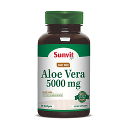 Aloe Vera 5000 mg, 60 cápsulas blandas. Nutraline