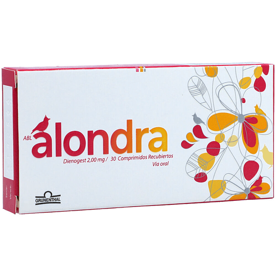 Alondra 2 mg, 30 comprimidos